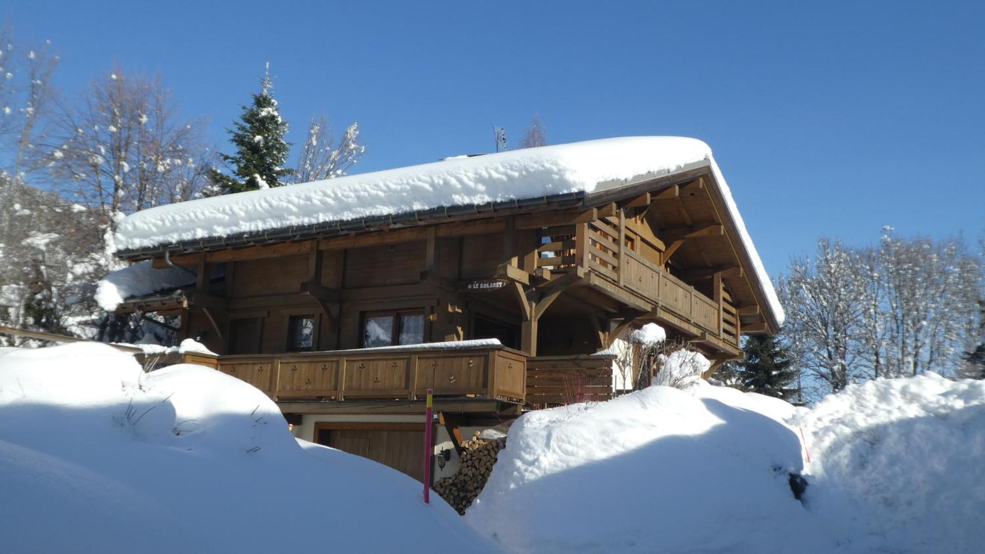 Chalet Le Solaret Megève Extérieur photo
